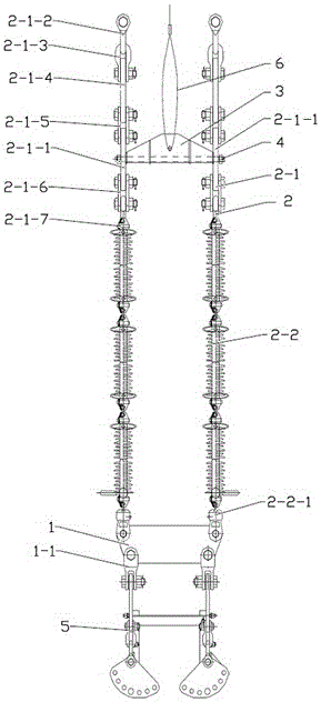 Synchronous lifting double insulator string