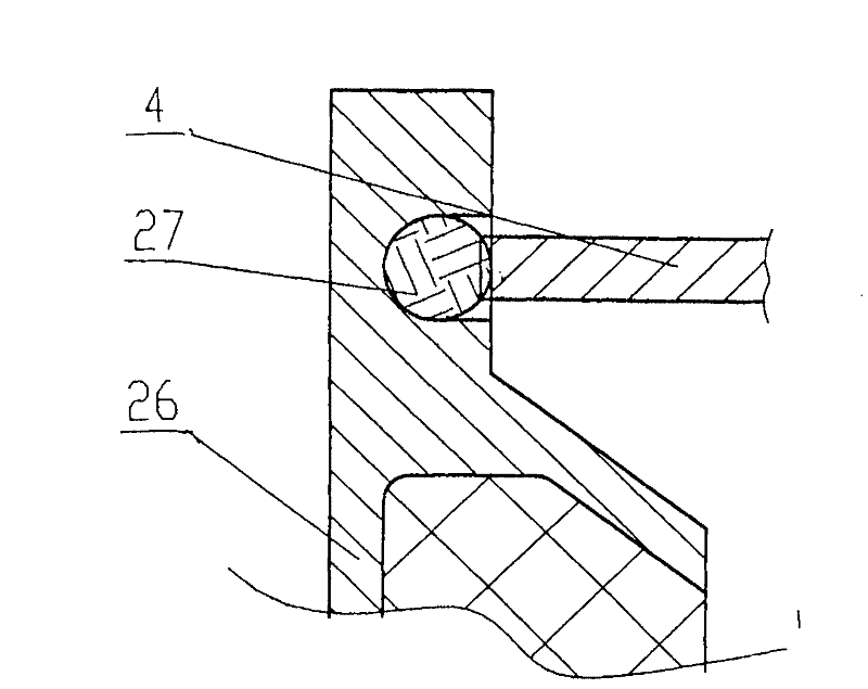 Vertical environment-friendly boiler for triple dedusting burning wood and biomass particle fuel in boiler