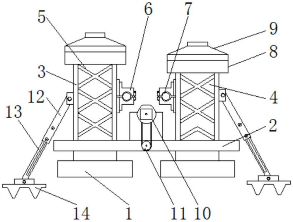 Pile foundation protection formwork for bridge construction