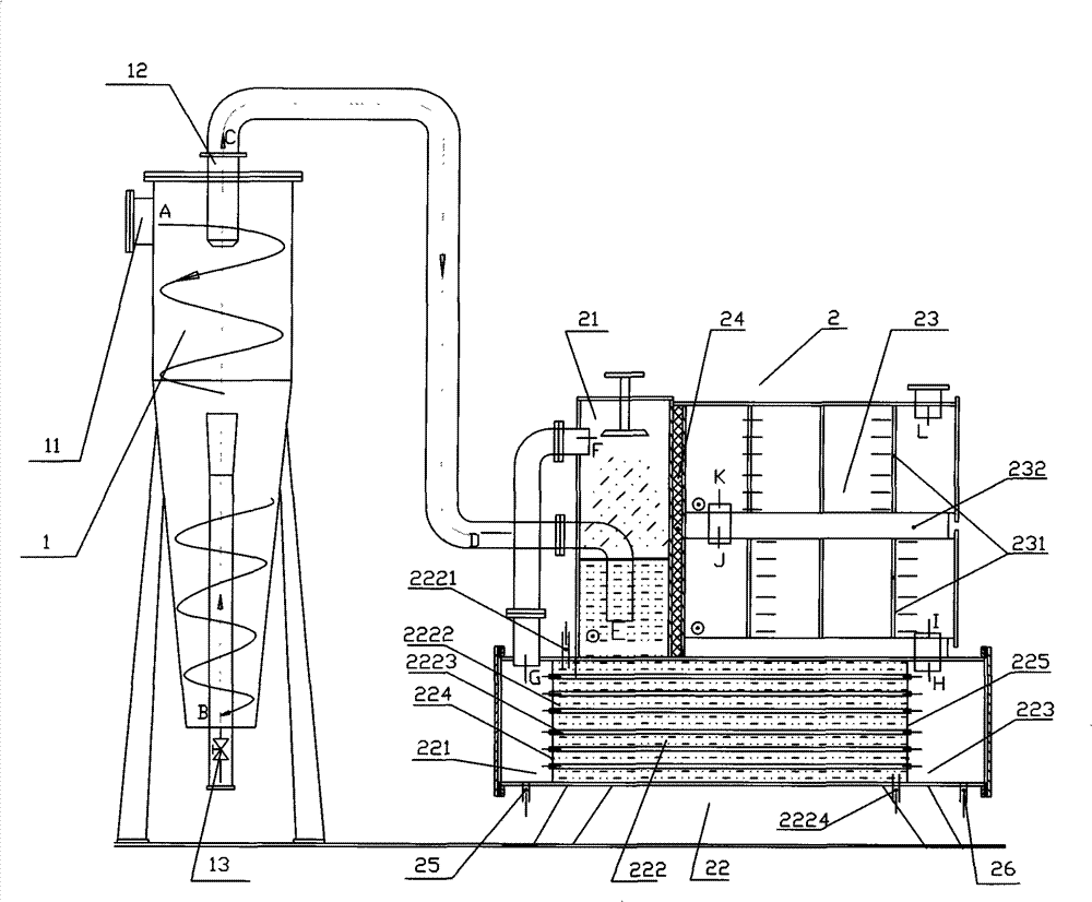 Biomass gas purification equipment and process