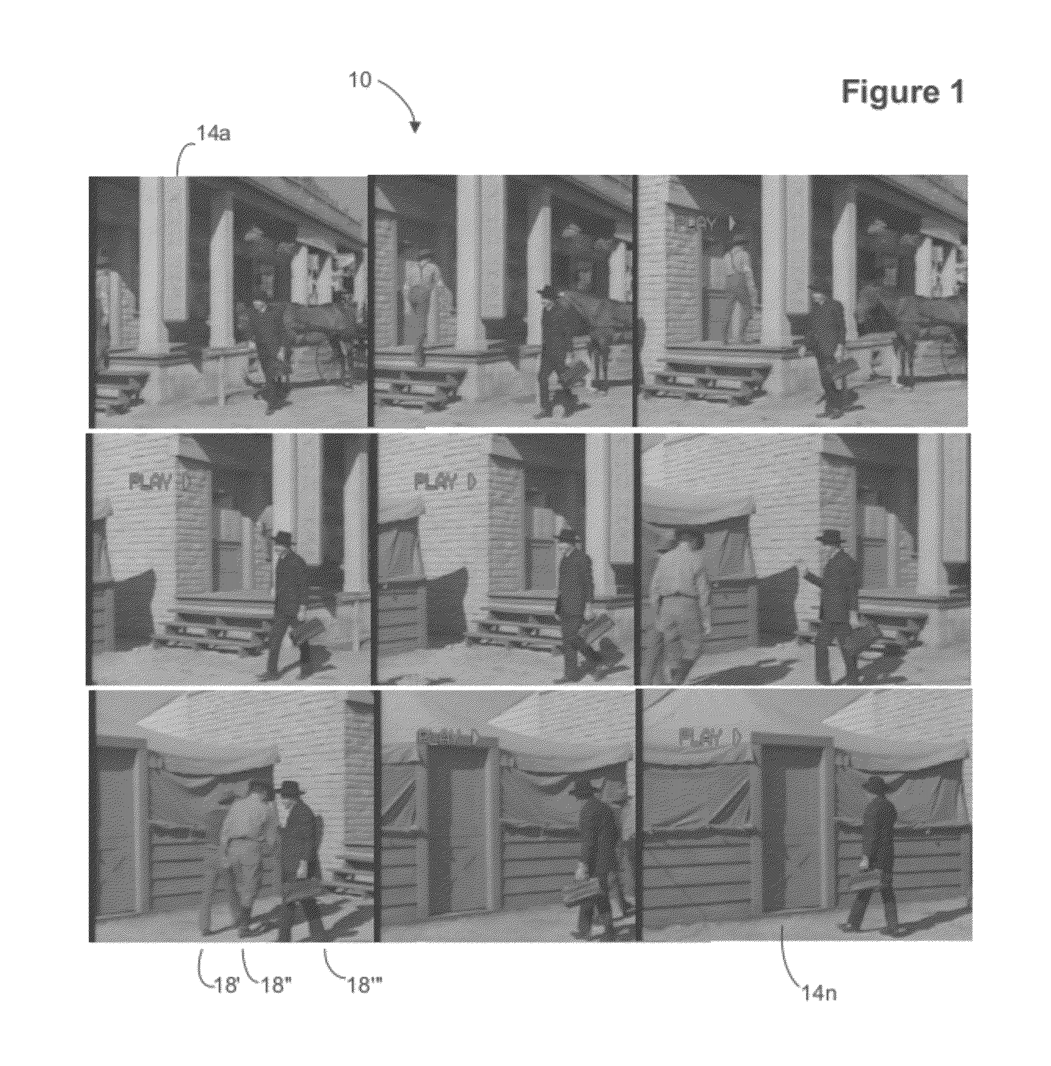 Minimal artifact image sequence depth enhancement system and method