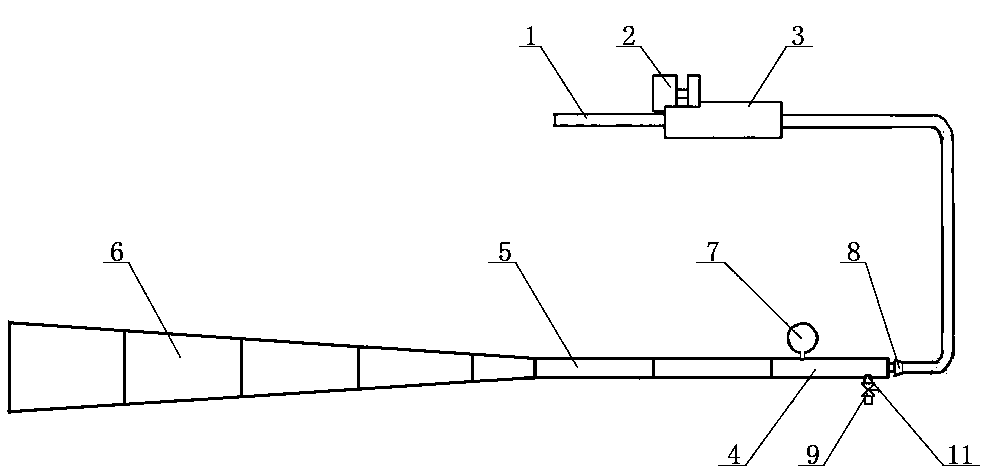 Tube orifice diameter variable plug-in sampling instrument