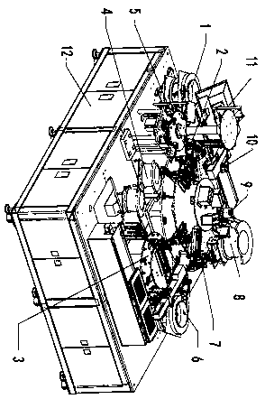 Automatic assembling equipment for optical fiber connector