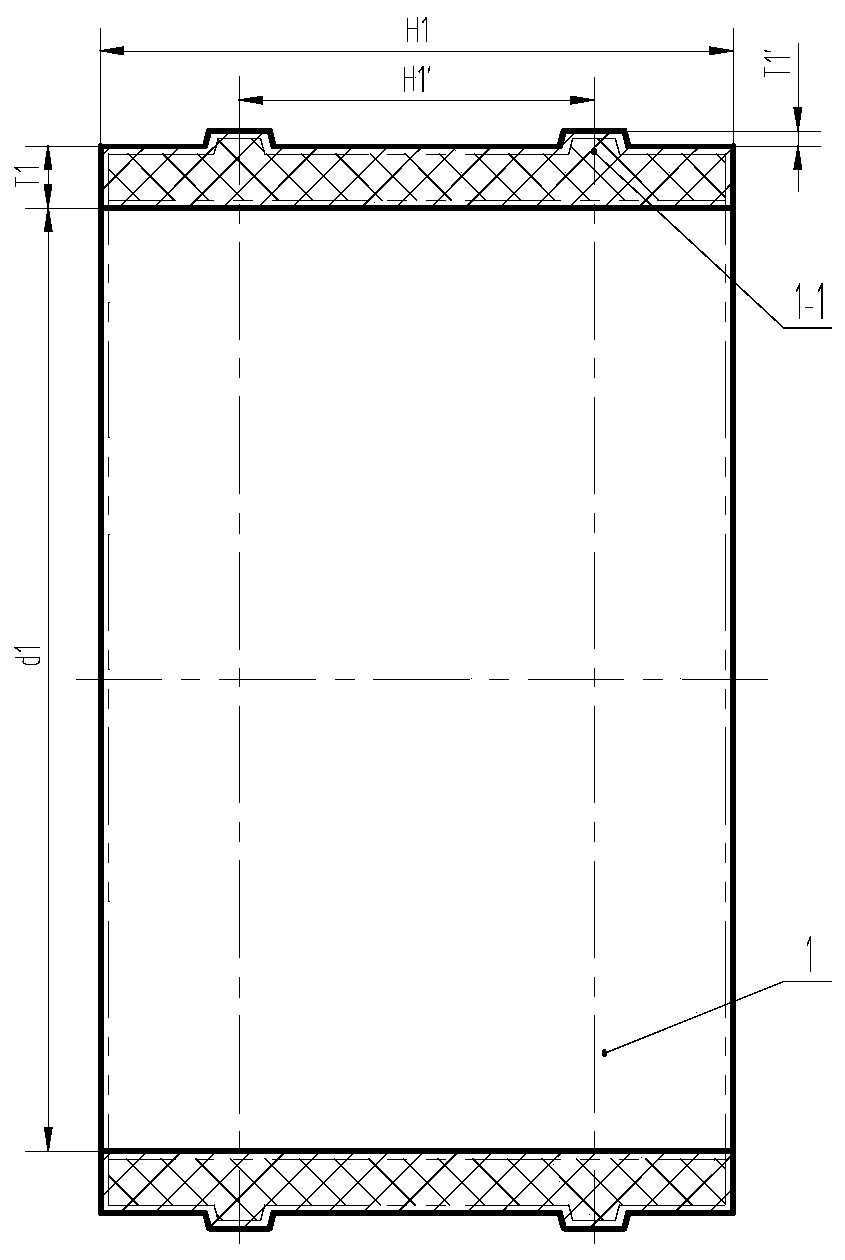 Unfolding and straightening equipment for arc section of thin-walled cylindrical part with outer transverse rib