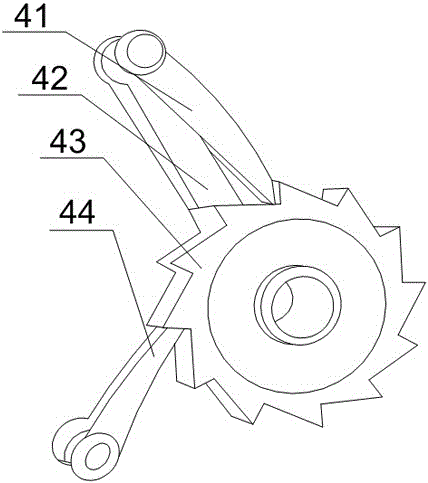 Fastening structure for spray header