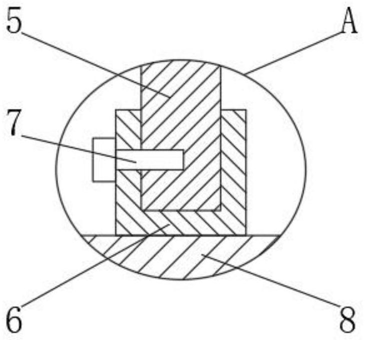 Cloth clamping device of embroidery machine