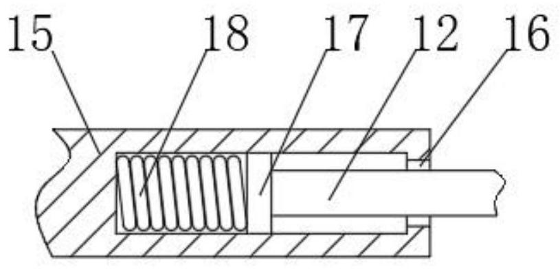 Cloth clamping device of embroidery machine