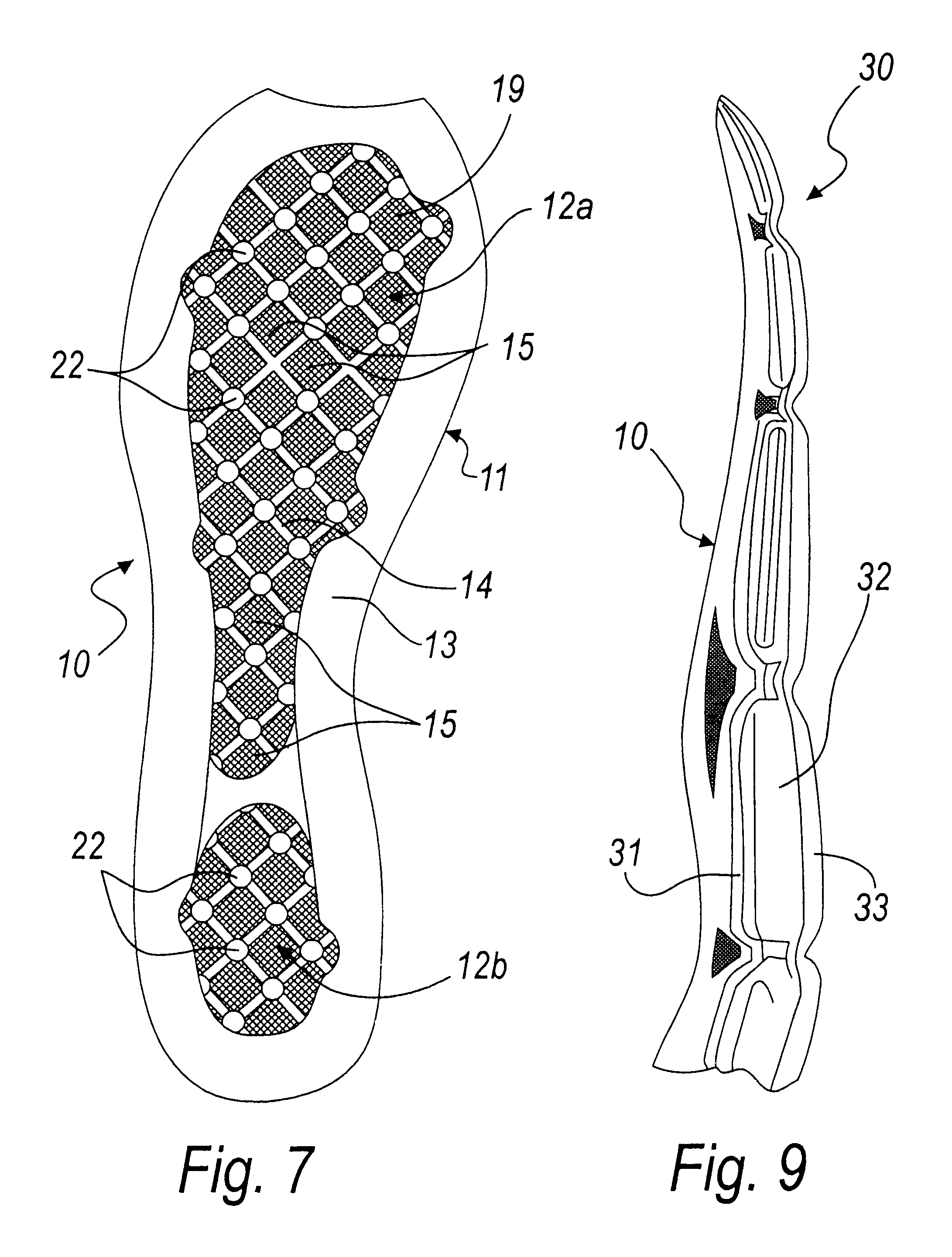 Vapor-permeable element to be used in composing soles for shoes, sole provided with such vapor-permeable element, and shoe provided with such sole