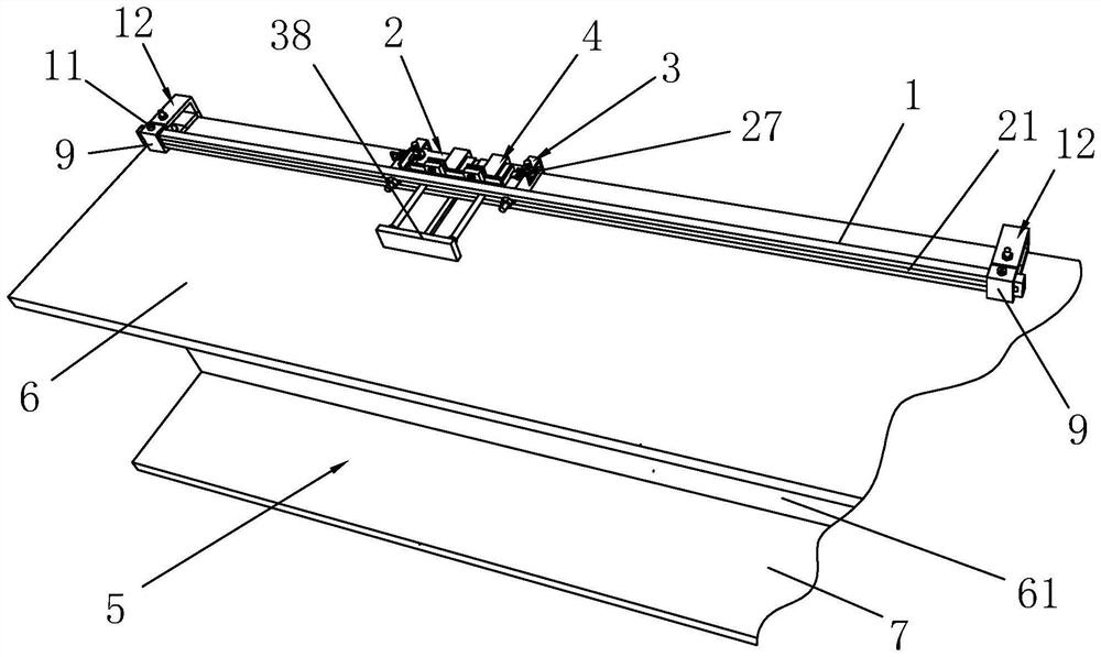 Accurate positioning method for stiffening plate of H-shaped steel component