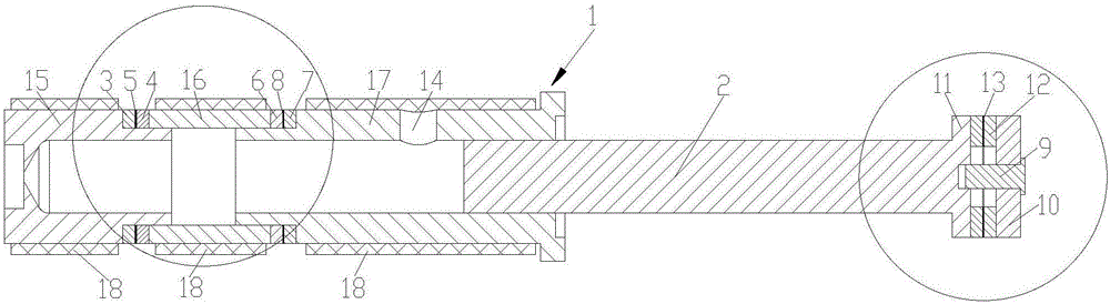 Plunger type precise injection device