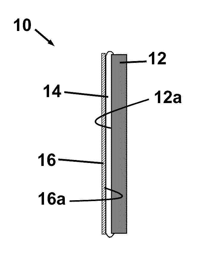 Impact-damage-resistant glass sheet