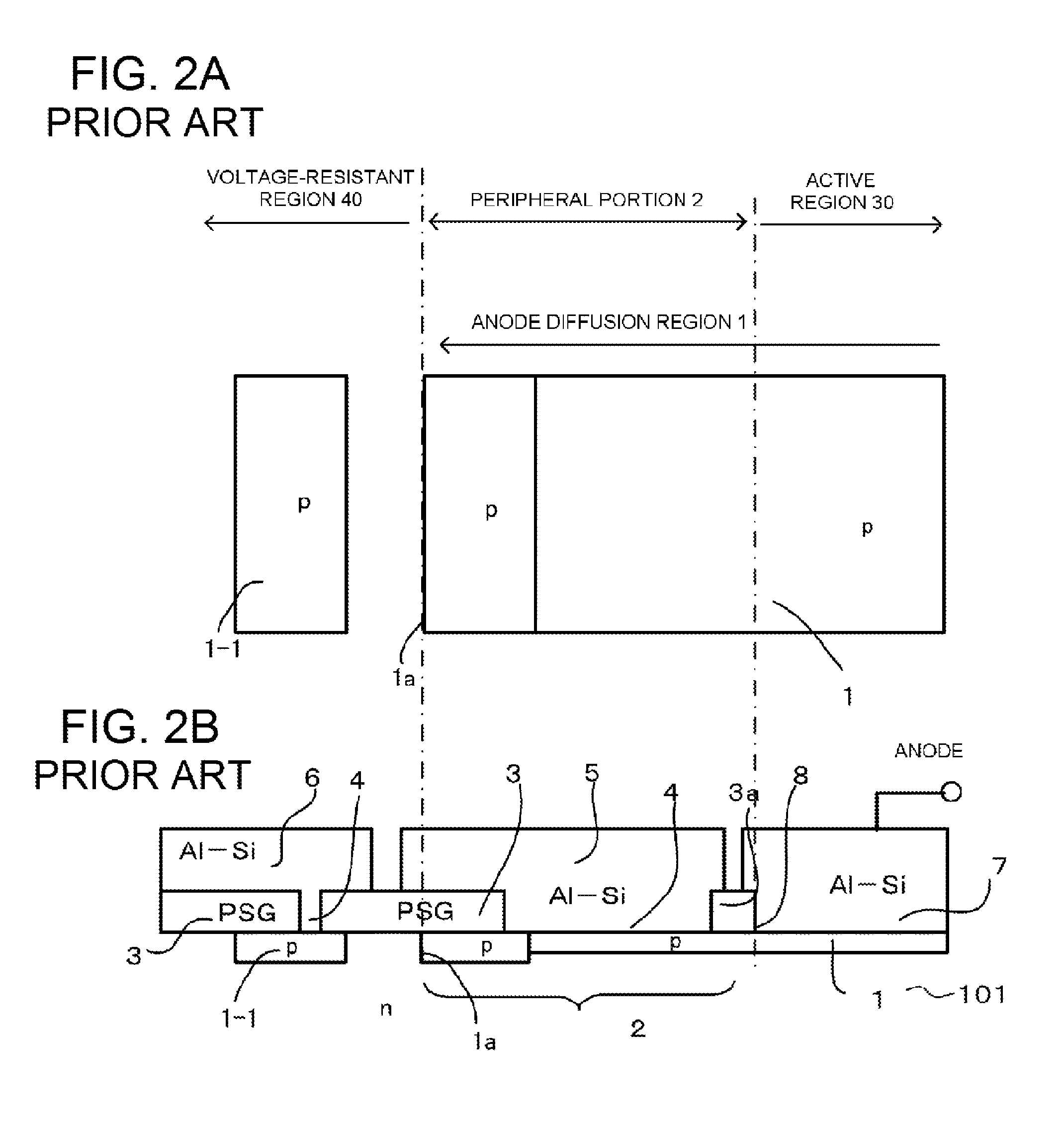 Semiconductor device having a diffusion region