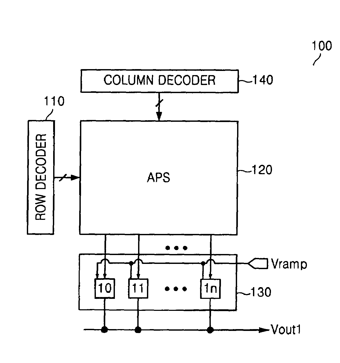 Correlated double sampling unit in image sensor with attenuation of parasitic voltage loss