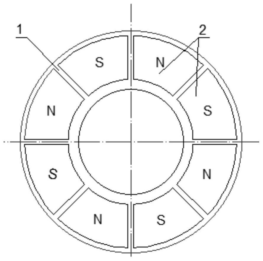 Double-excitation double-modulation disc type permanent magnet gear