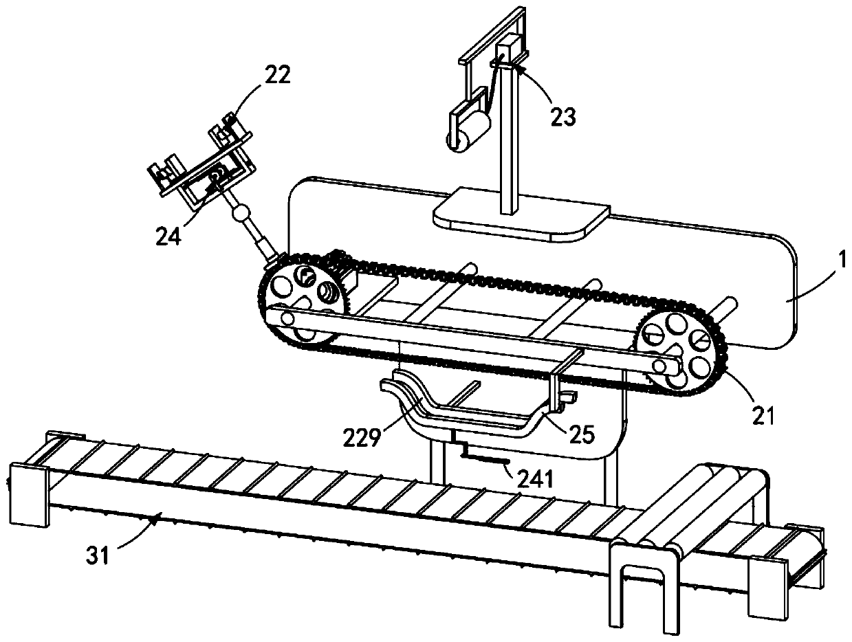 Bimetal composite board gluing device