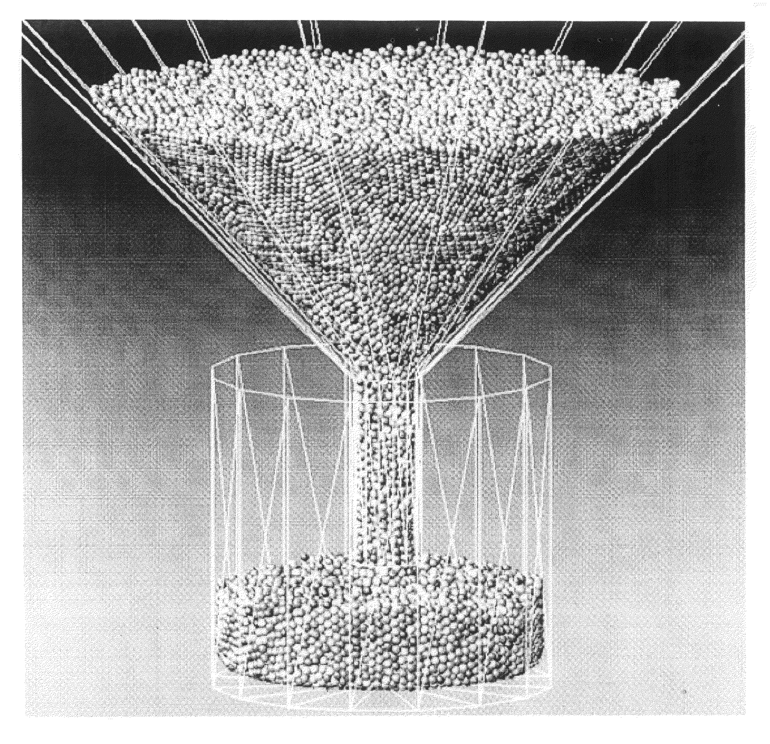 Method for constructing data structure used for proximate particle search, program for the same, and storage medium for storing program