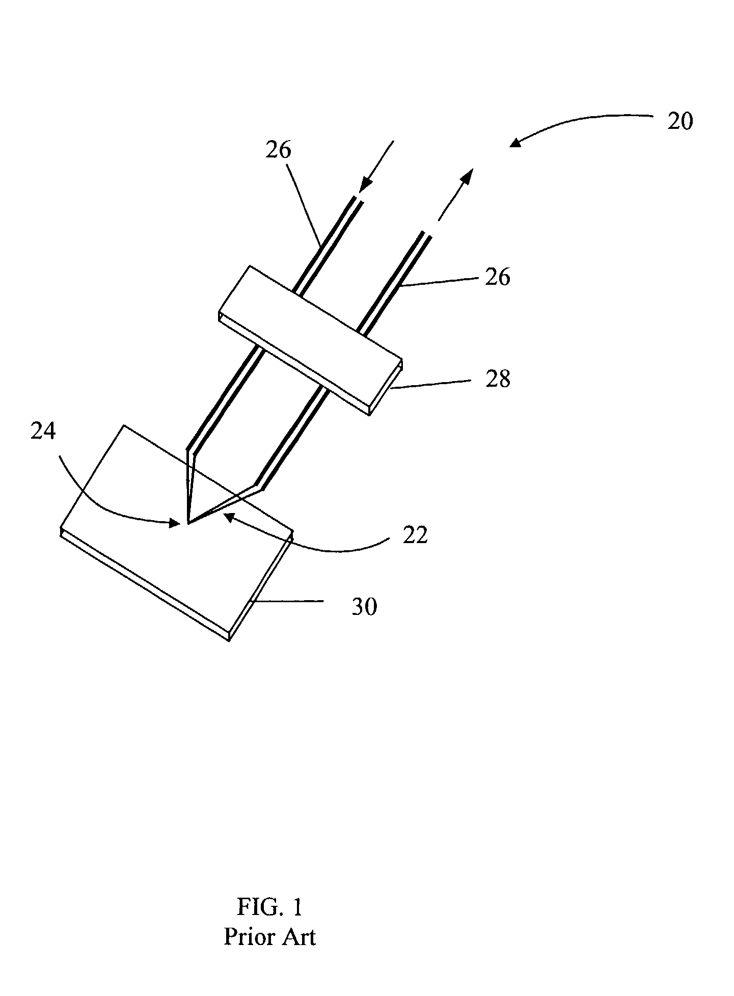 Scanning thermal probe microscope