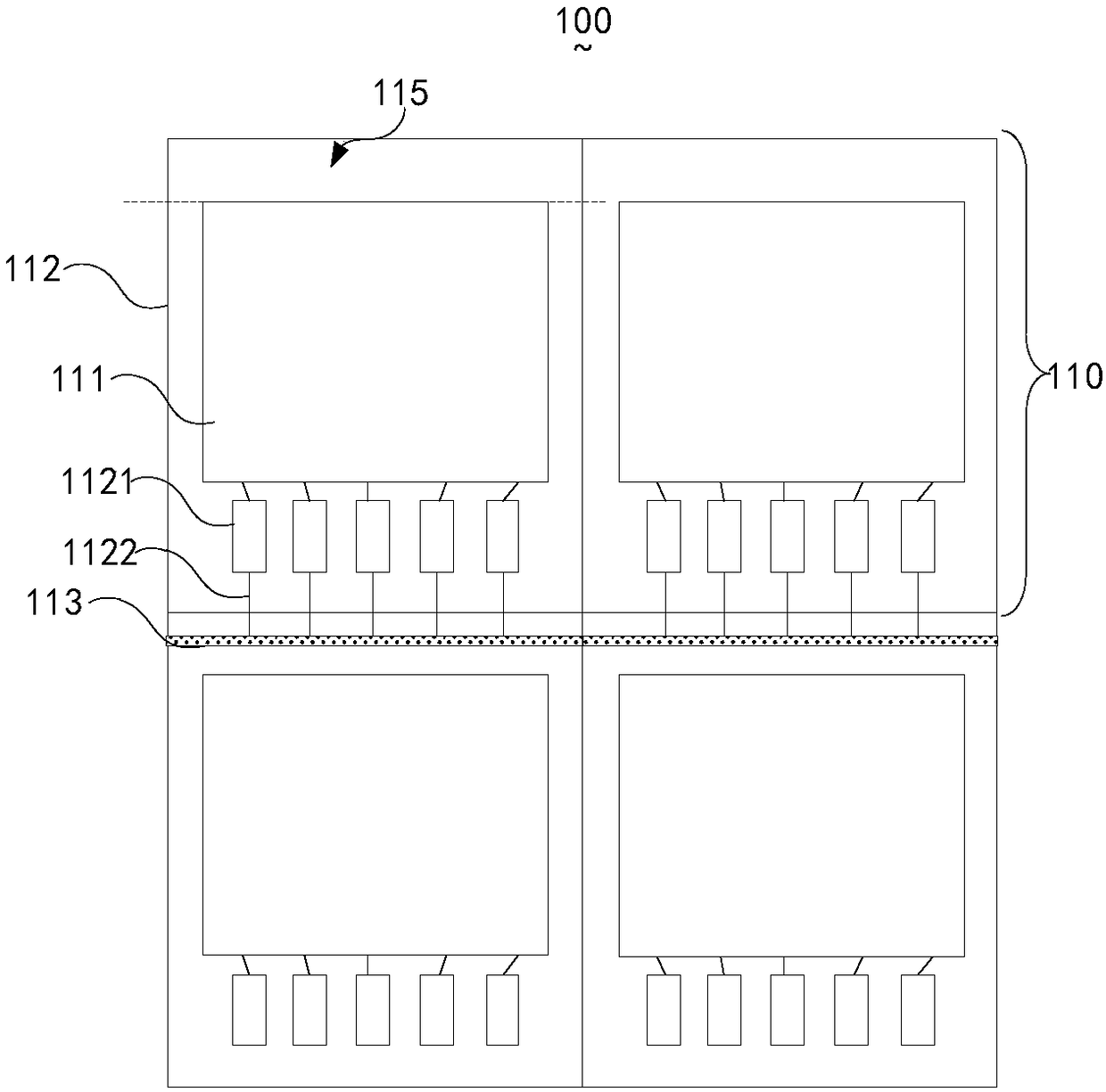 Display panel and mother board