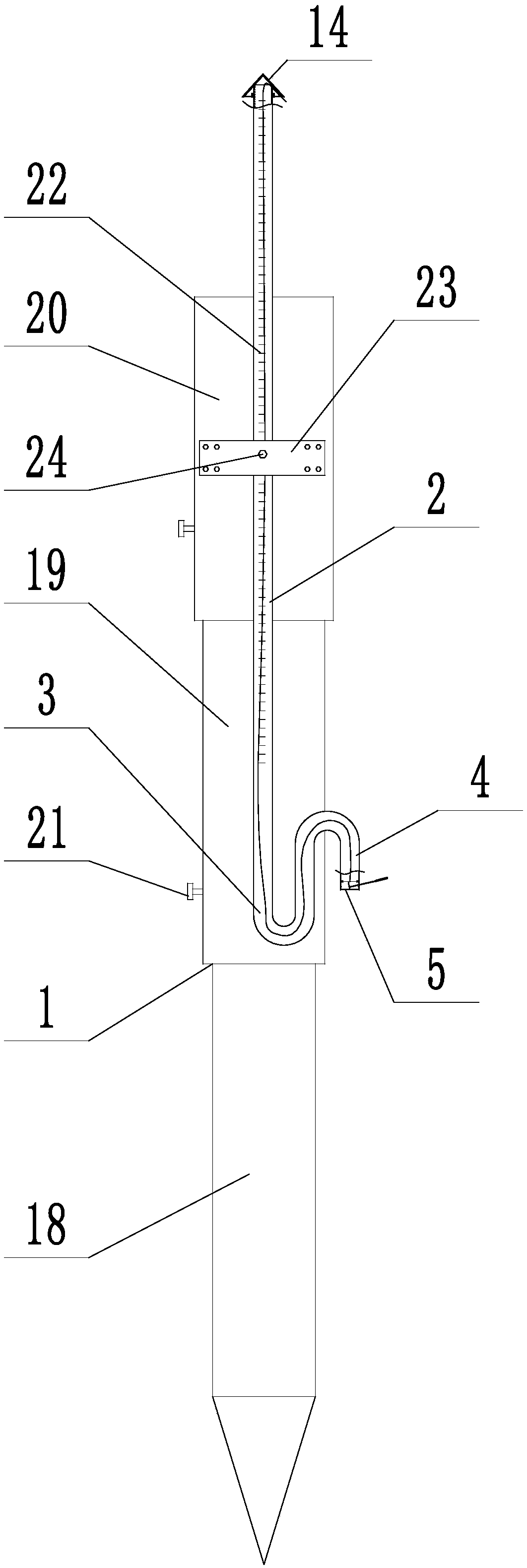 Method for monitoring concentration of suspended substances in construction sea area by using sampling device