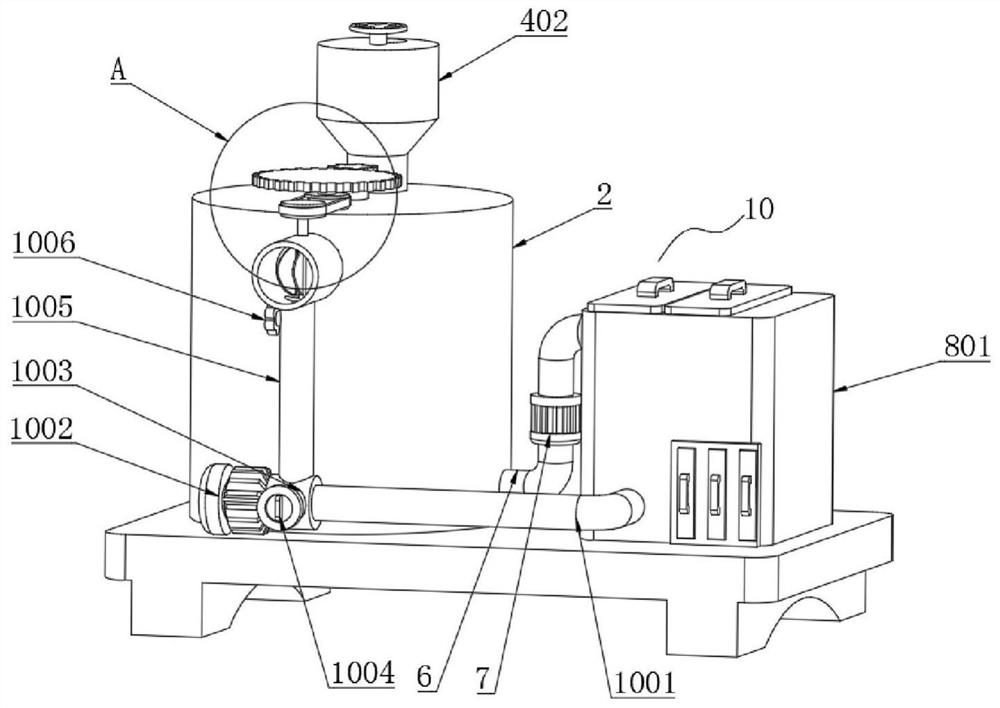 Sewage resourceful treatment and adsorption device