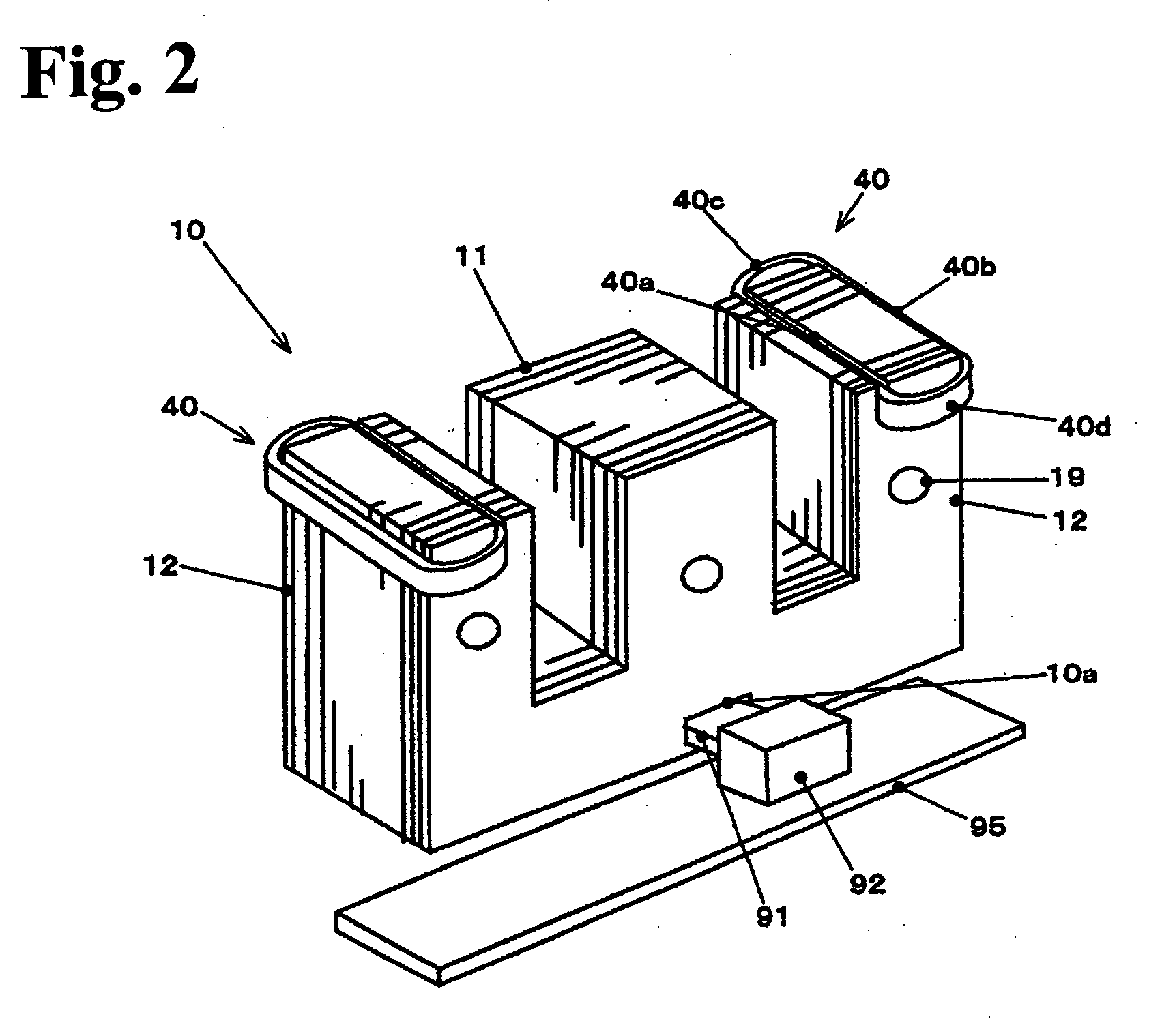 Electromagnet device and electromagnetic contactor