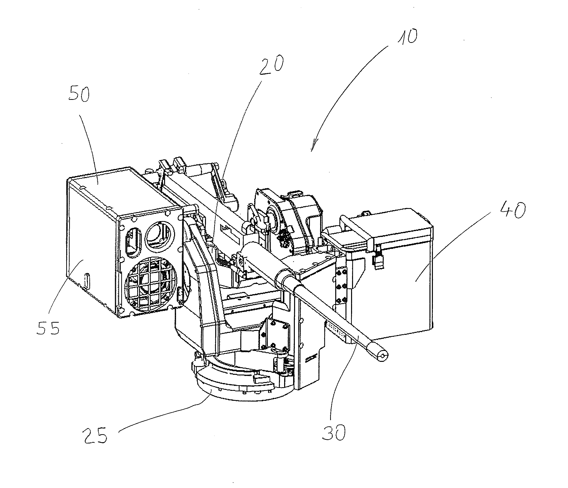 Remote controlled non-lethal weapon station