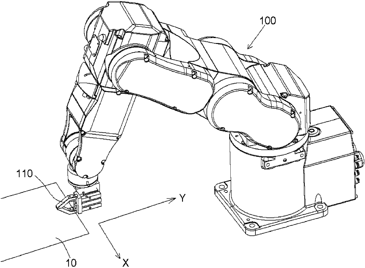 Thickness detecting experimental platform