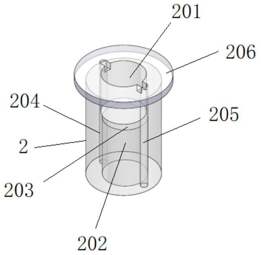 ATP fluorescent microfluidic chip, bioluminescence continuous detection system and detection method