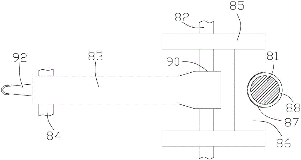 Running device of human-machine cooperative robot