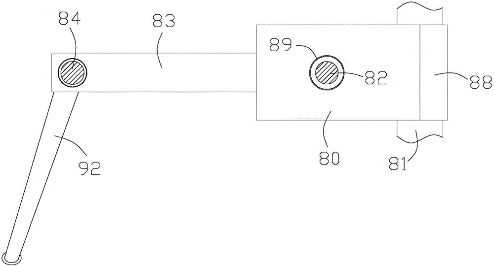 Running device of human-machine cooperative robot