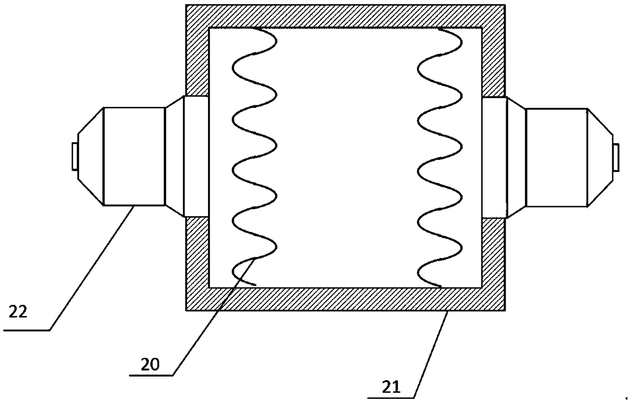 Method of forming fractures by means of hydrofracturing assisted by alternate spraying of high- and low-temperature fluids in deep hot dry rock