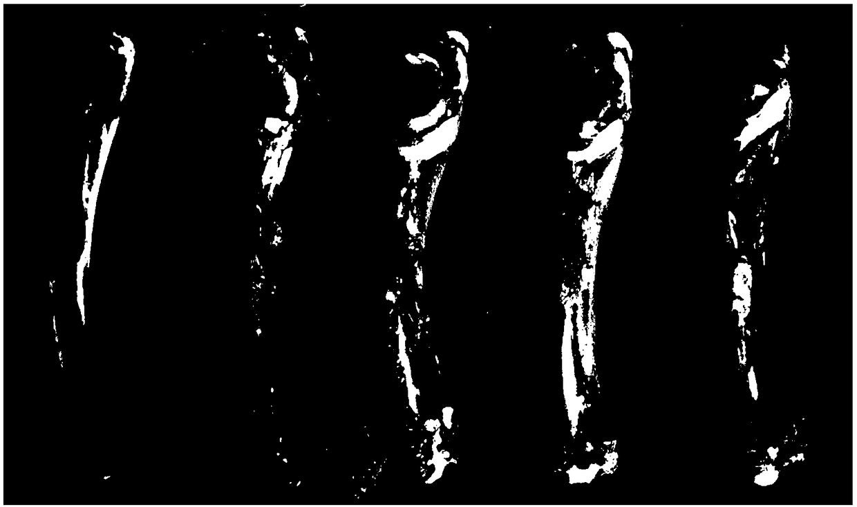 Filling material for bone defect repairing and preparation method