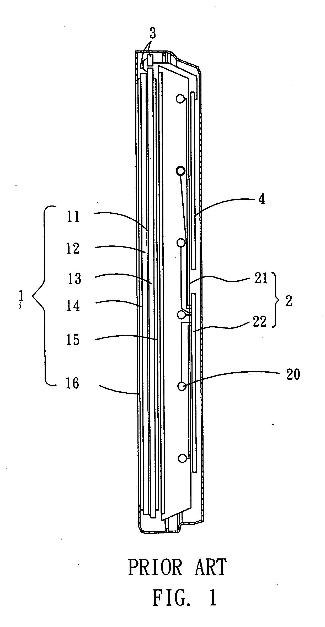 Video display driving method of an LCD