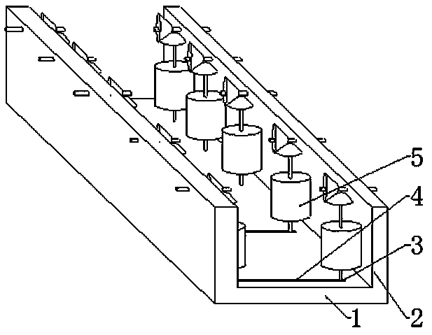 A metal material straightening machine