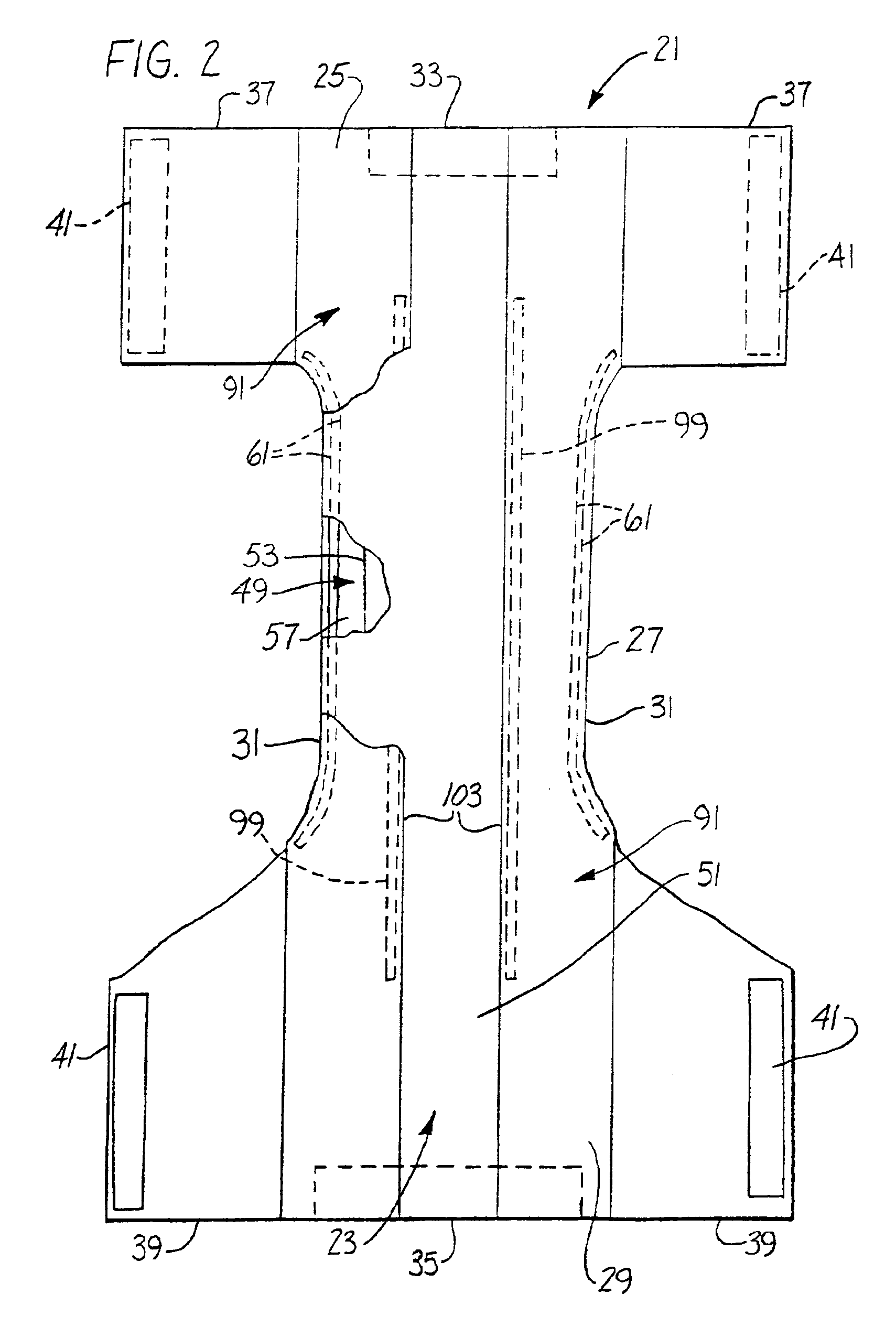 Disposable absorbent article