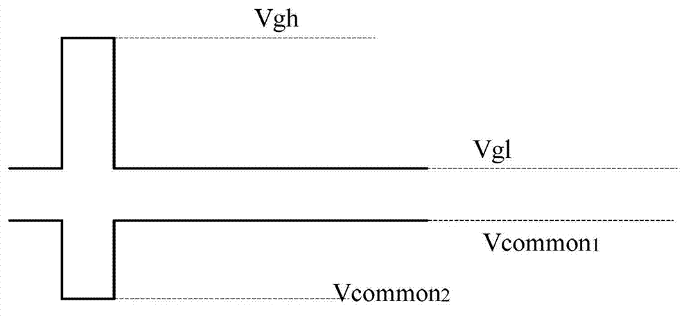 Common electrode driving unit, liquid crystal display panel and liquid crystal display device