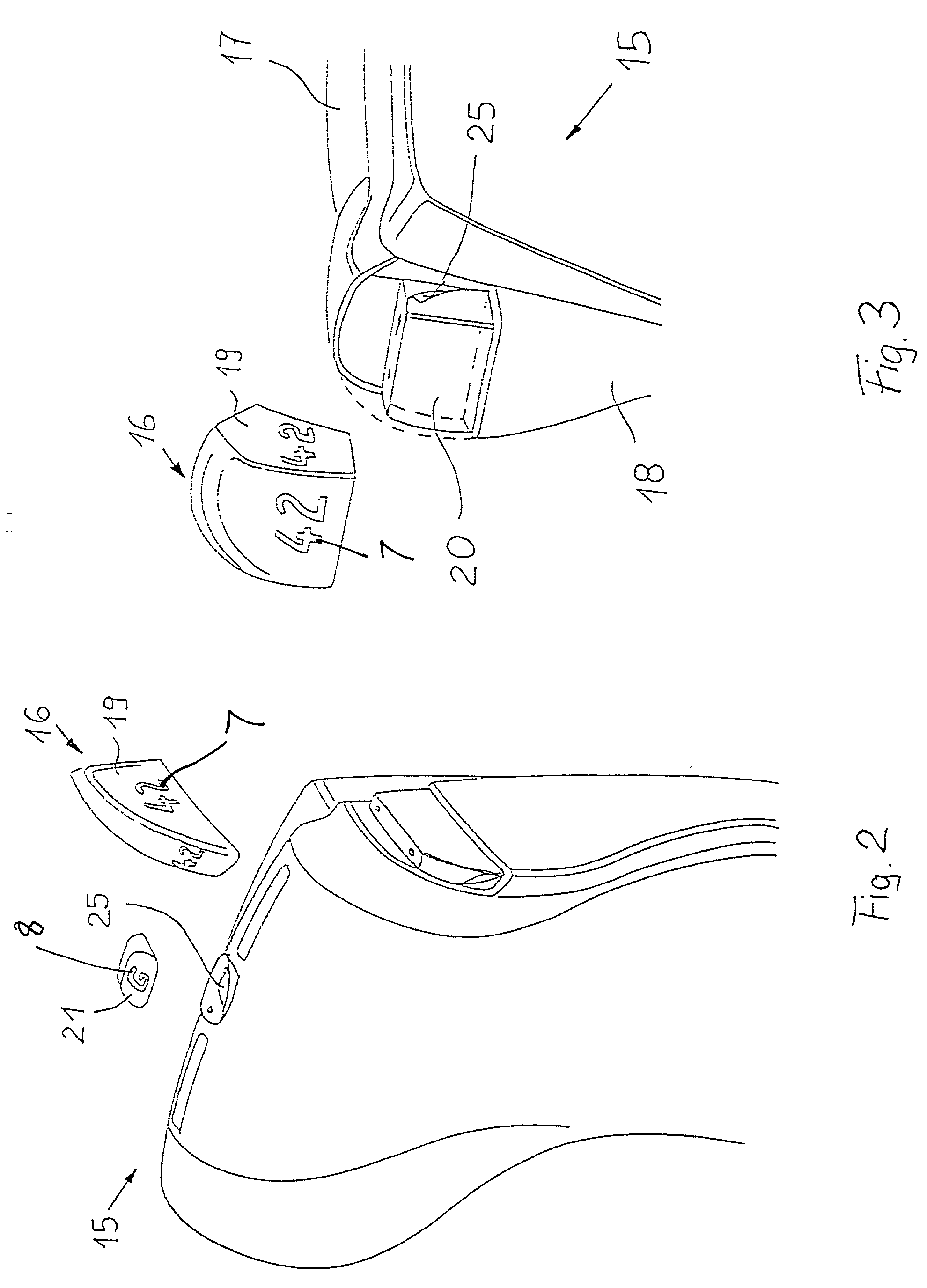 Passenger orientation arrangement in a passenger cabin