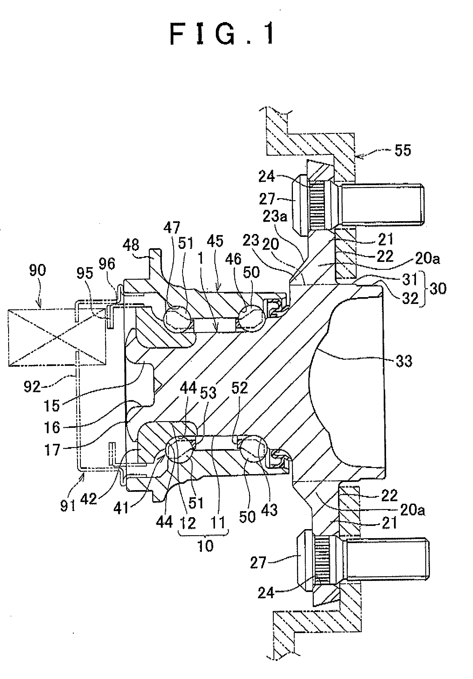 Wheel bearing device and manufacturing method therefor