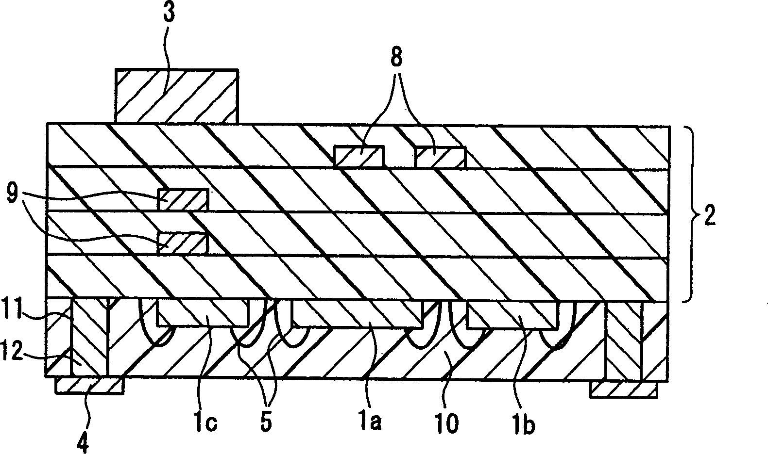 High frequency semiconductor device