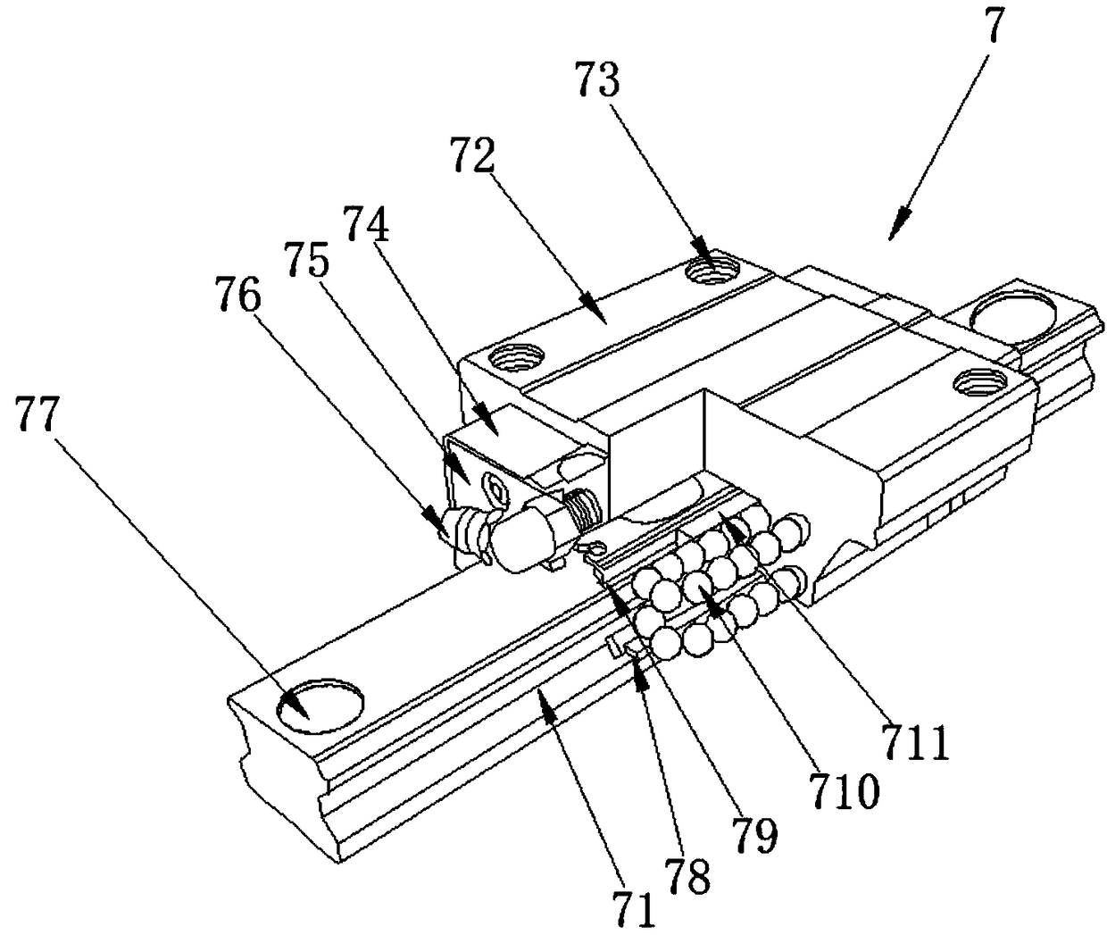 Fully-automatic perforating machine