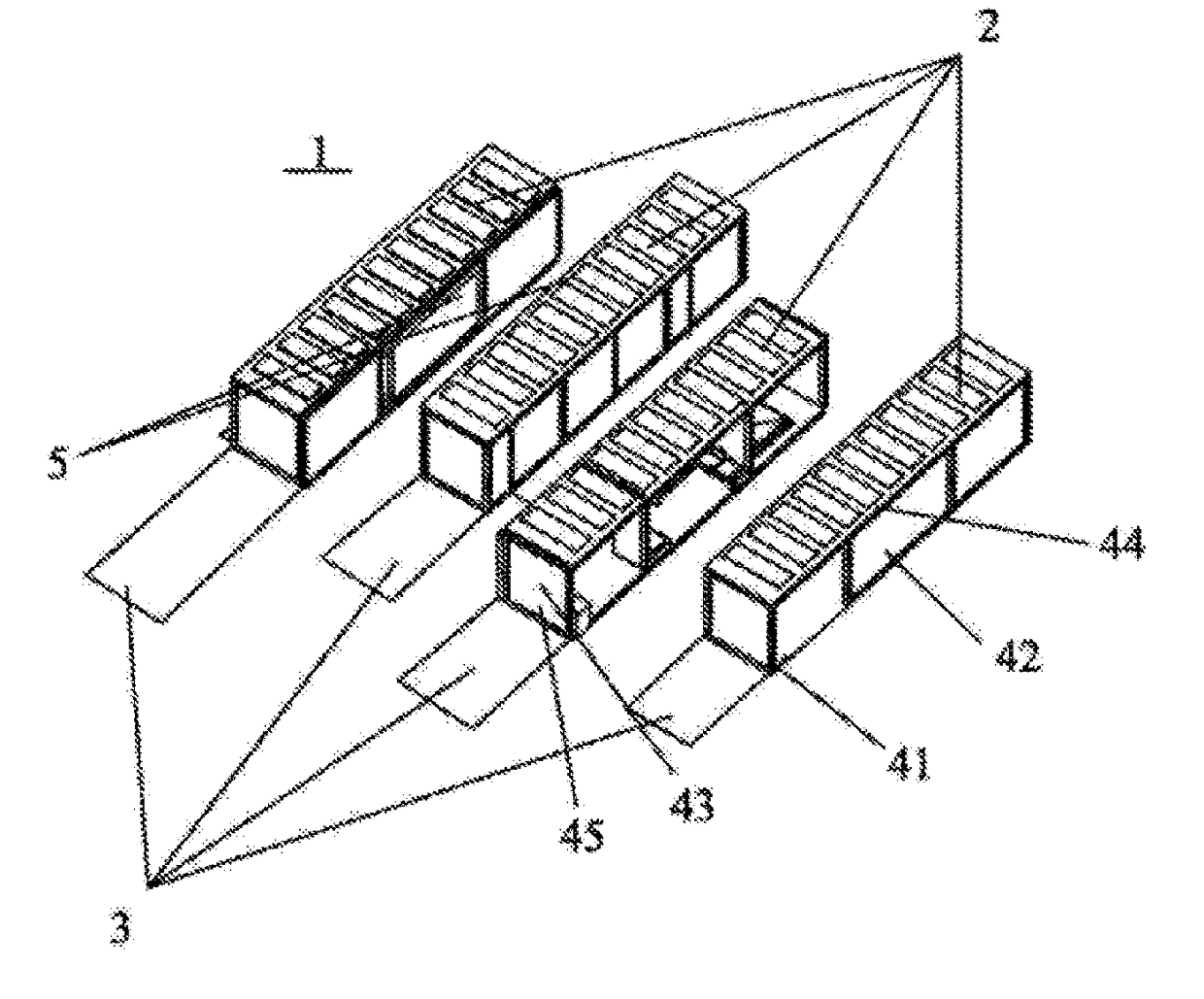 Maritime green human settlement system and modularized construction method therefor