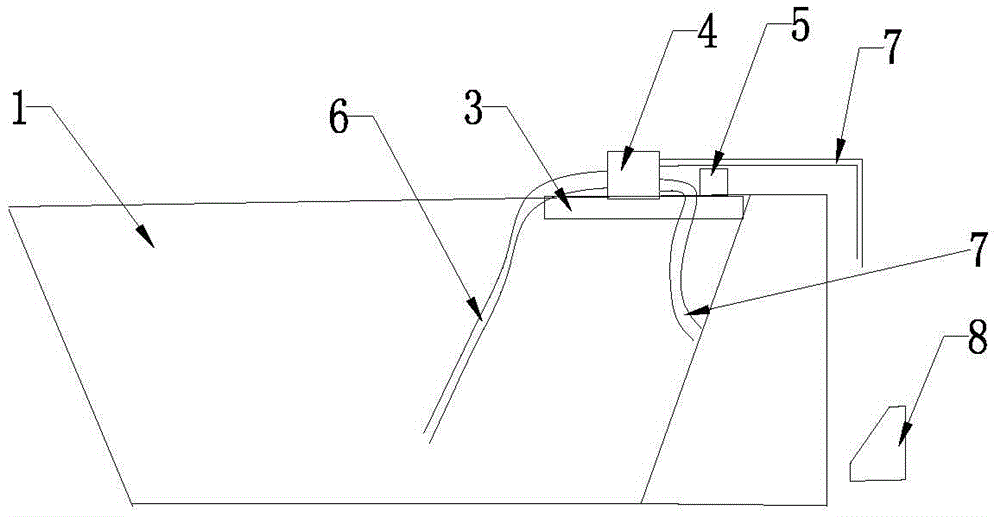 A method of opening a canal to discharge a dammed lake