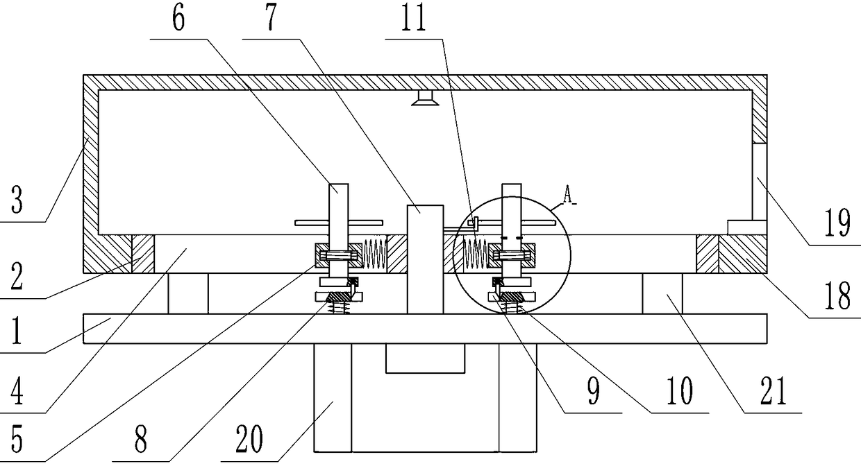 Surgical gauze sterilization and storage and picking device capable of working circularly