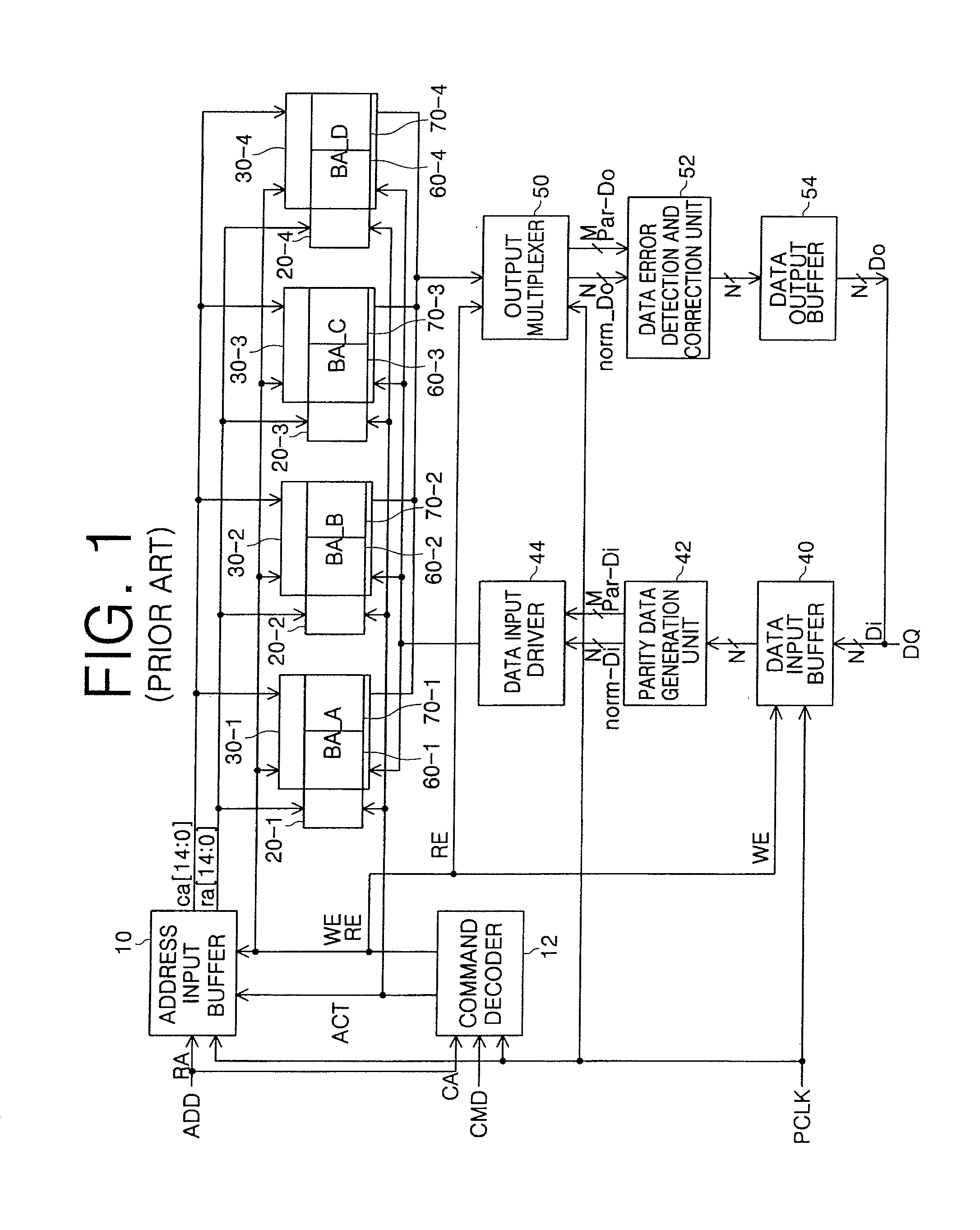 Semiconductor memory device and data error detection and correction method of the same