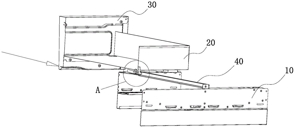 Drawer assembly and oven with drawer assembly