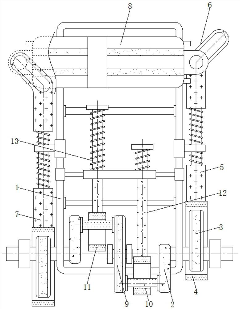 Efficient diode feeding device based on intelligent manufacturing technology