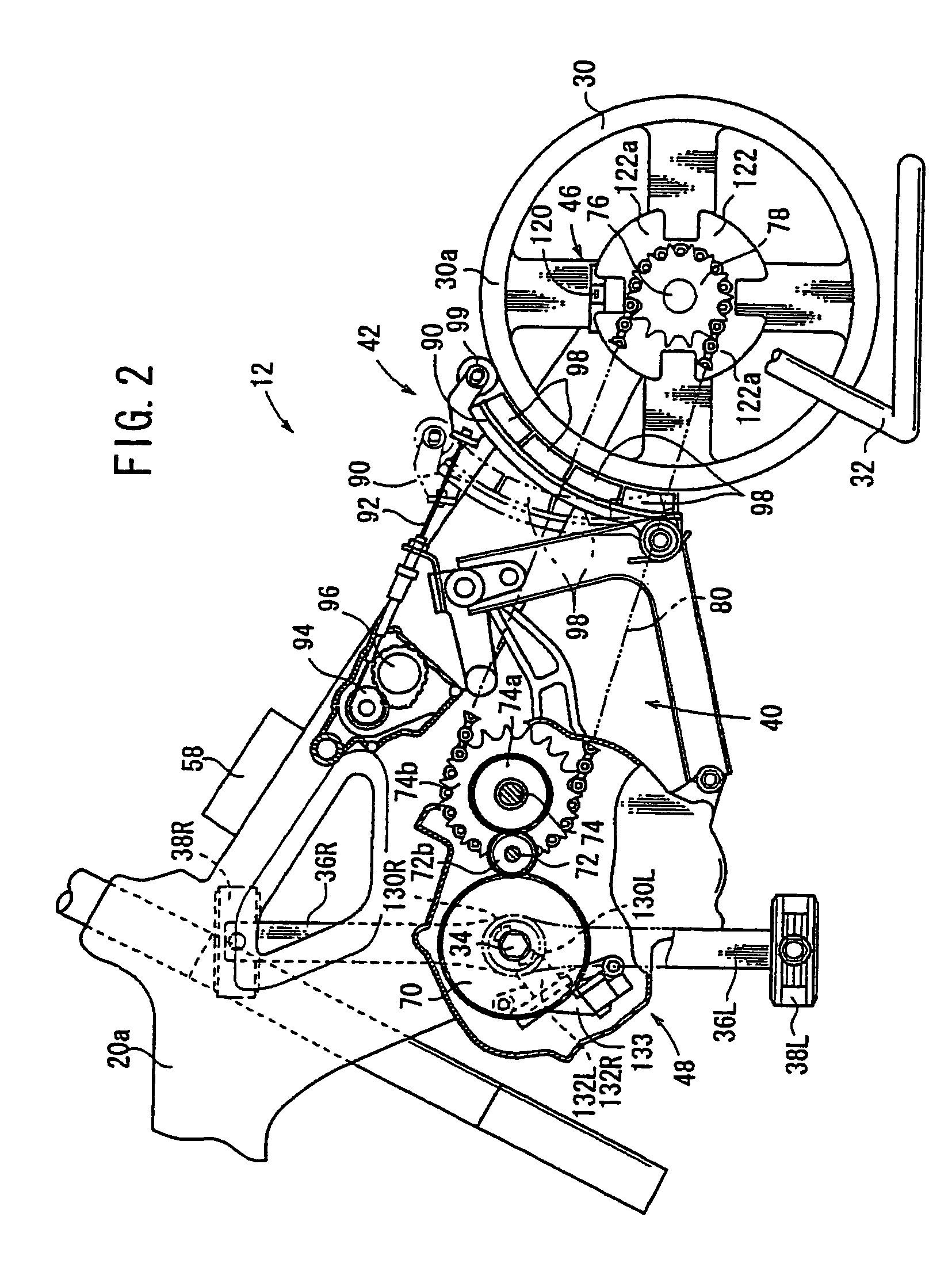 Bicycle simulation apparatus