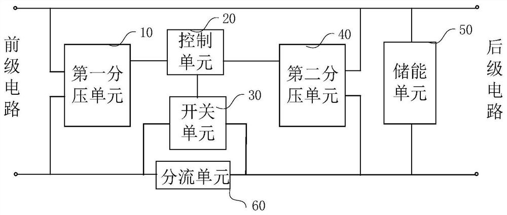 DC power supply and charging circuit thereof