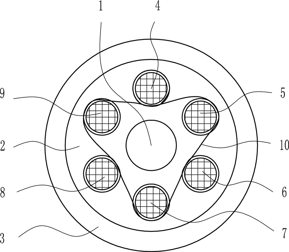 A high-strength copper-clad steel wire