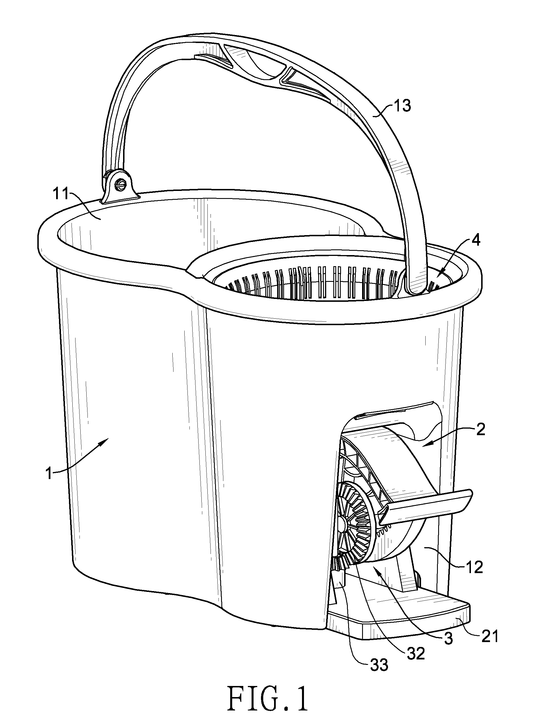 Mop strainer